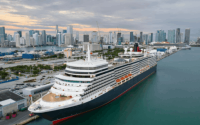 El Lujoso «Queen Elizabeth» de Cunard llega a Miami