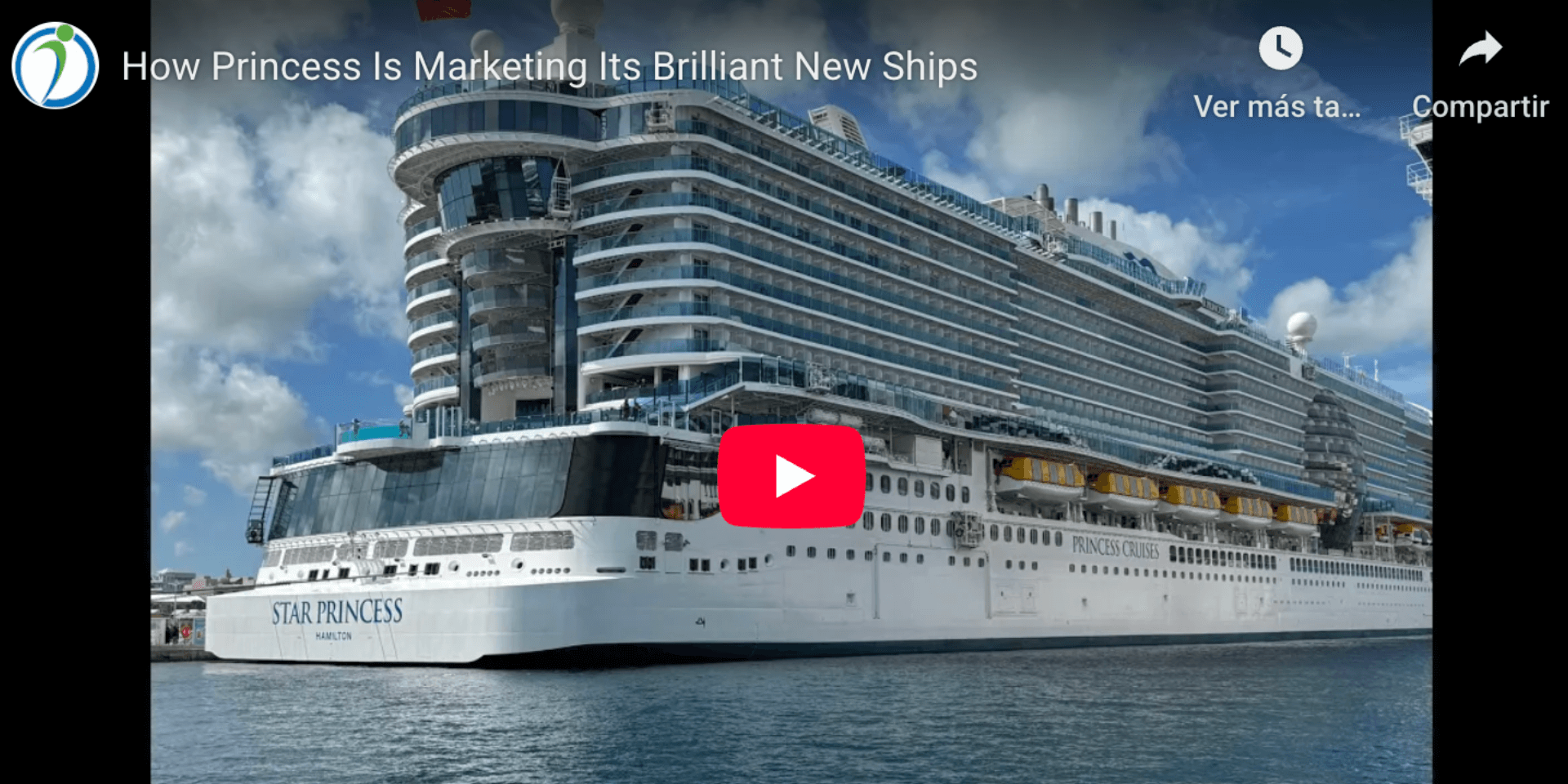 Video Exclusivo: El Marketing Brillante de Princess para Sus Nuevos Barcos