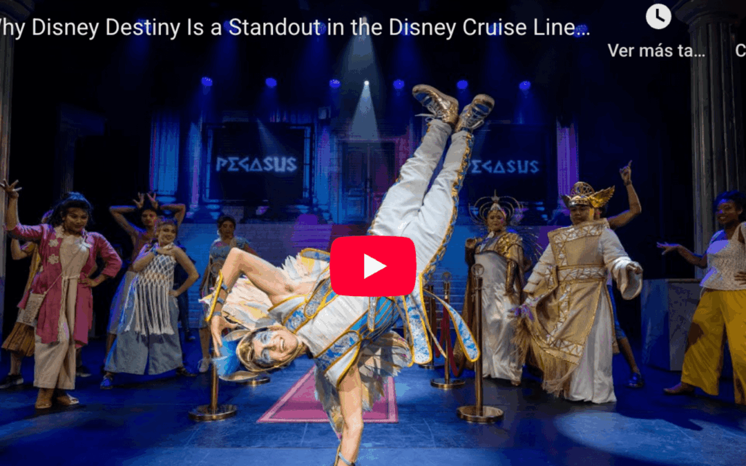 Video Exclusivo: Disney Destiny Destaca en la Flota de Disney Cruise Line