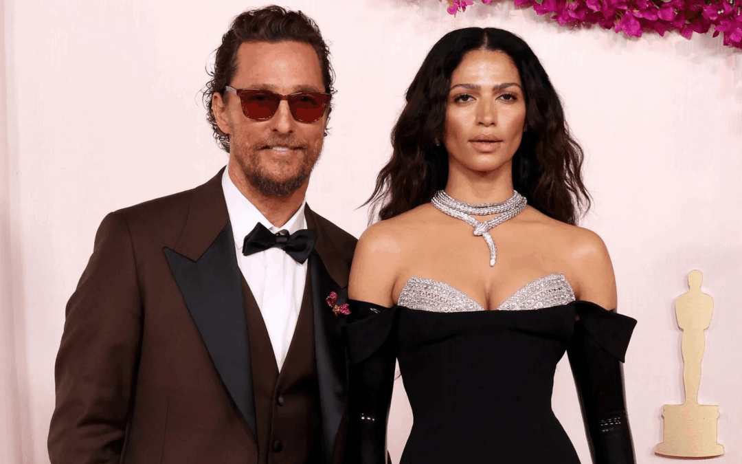 Camila y Matthew McConaughey bautizan el Star Princess en Fort Lauderdale