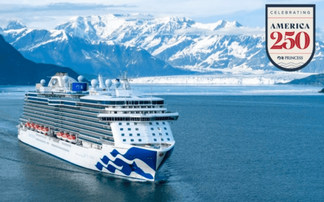 Cómo celebrará Princess el 250° Aniversario de EE. UU. de costa a costa