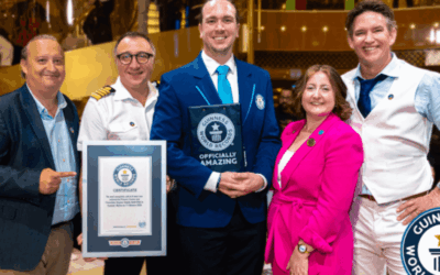 ¡Récord Guinness a bordo! Princess Cruises vendió más de 3,400 margaritas en ocho horas