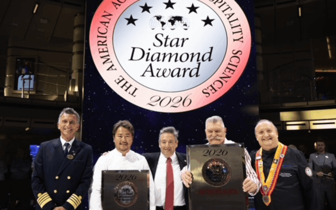 Princess Cruises recibe el prestigioso premio International Five Star Diamond Award 2026