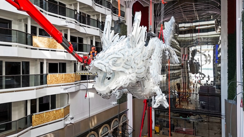 Cómo MSC Cruises entrenará a su propio dragón a bordo del MSC World Asia